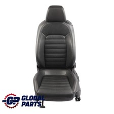 Volkswagen Scirocco Mk3 3 Door Front Seat Heated Left N/S Leather Black Grey