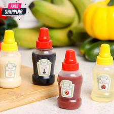 4pcs Mini Sauce Squeeze