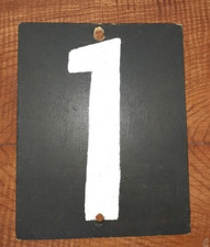 Hand made cricket scoreboard