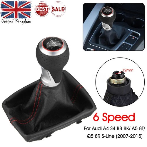 Speed leather gear shift - 6,