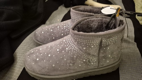 Diamante slippers size - slippers, 4