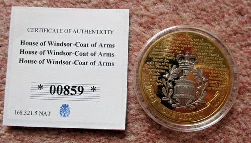 2017 gibraltar one - one, coin