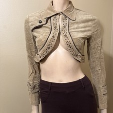 Women’s Beige Cotton Velvet