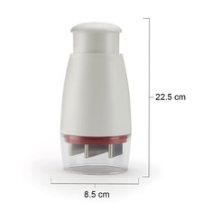 Zyliss Zick-Zick Classic Food Chopper, Manual Vegetable Chopper/Food Slicer/Han