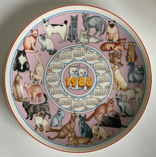 Wedgwood 1985 Calendar Plate