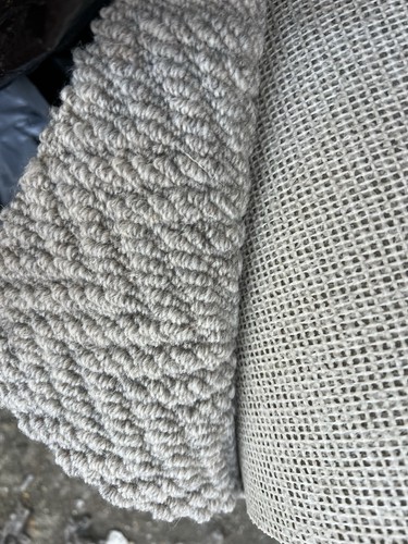 Carpet offcut beige grey