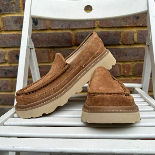 Ugg men brown suede - suede, slip-on