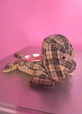 Vintage 7 Inch Bean Bag Plaid