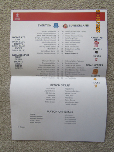 Everton sunderland sat 10 - sunderland,
