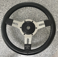 Rare Vintage Mountney Steering Wheel with Horn Button