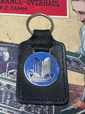 Vintage Triumph Leather Key Ring - GT6 Spitfire TR7 TR6 TR4 TR3 Toledo