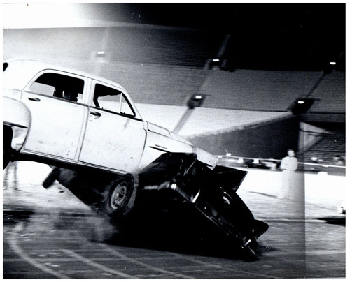 Car crash stunt driving - crash,