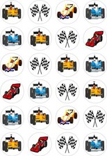 24 Racing Car  Premium Cupcake