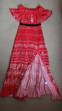 MYLENE KLASS red Maxi Dress Size Uk 10