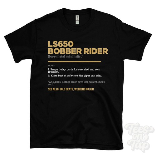 Ls650 bobber rider shirt - t-shirt,