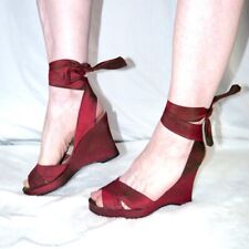 Designer Nicole Farhi - Italian Silk Shoes UK3.5