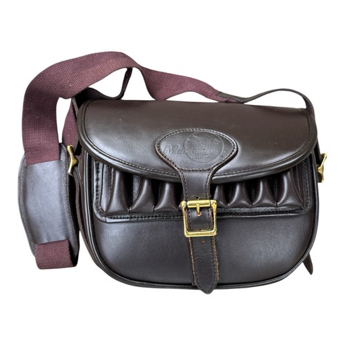 Leather cartridge bag shooting - bag,