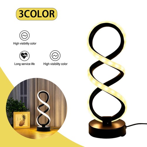 Usb led spiral - usb, table
