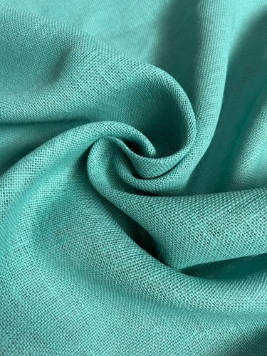Jade green hessian jute - hessian,