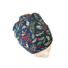 Beanie Hat Colourful Soft Stretchy Chemo Christmas Print Beanie Cap for Women