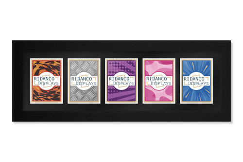 Black trading card frame - trading,