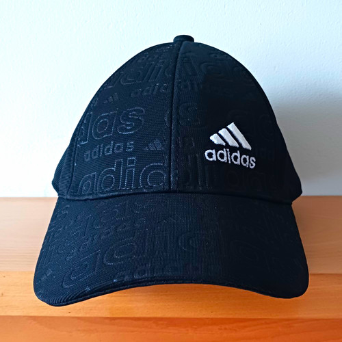 Adidas black twill polyester - black,