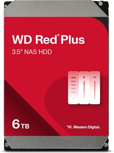 Red plus 6tb - red, 3.5"