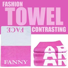 Ladies Fanny Face Towel Novelty Bath Beach Towel Holiday Funny Secret Santa