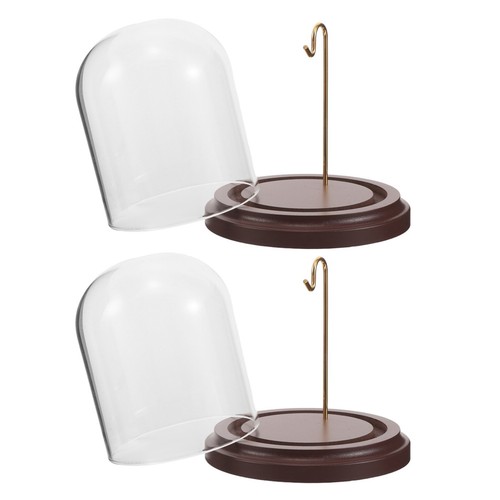 2pcs clear glass - 2pcs,