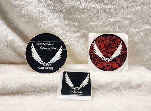 Dean guitars sticker set - dean,