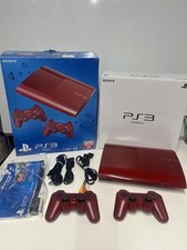 PlayStation 3 PS3 Super Slim Garnet Red 500GB Console BOXED