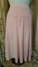 Soft Flared Stretch Skirt- Size L -  Pre-owned - Nice condition - Delicate Pink