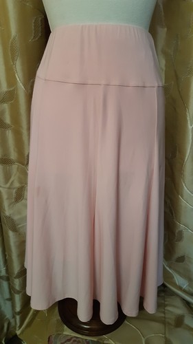 Soft flared stretch skirt - flared,