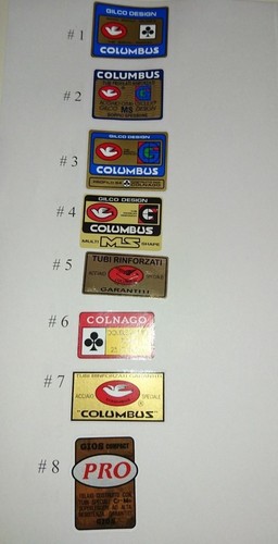 Decals stickers tubes columbus - decals,