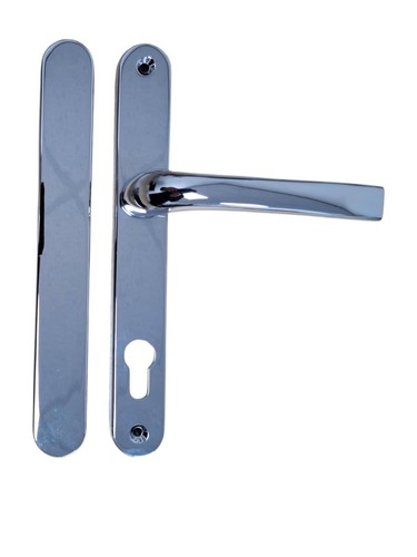 Mila lever blank upvc handle - lever, /