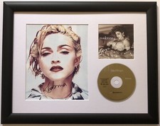 Madonna / Signed Photo / Autograph / Framed / COA