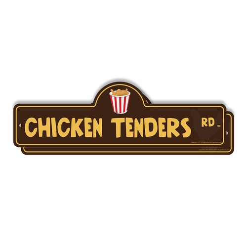 Chicken tenders plastic street - tenders,