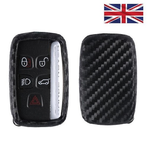 Carbon fibre key cover case - carbon,