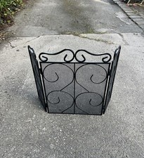 Cast Metal Fire Screen