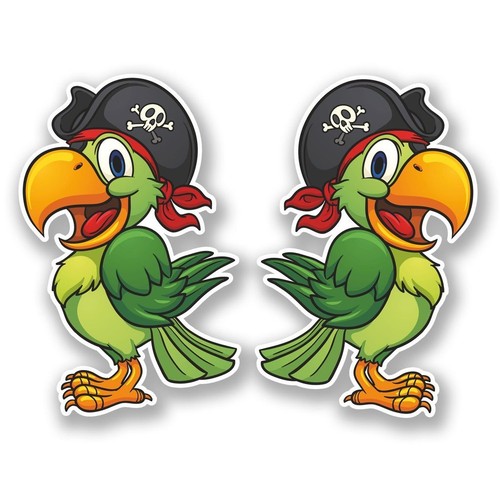 Pirate parrot vinyl - x,