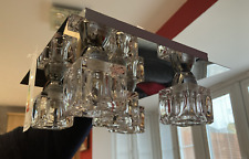 Ice Cube ceiling light - 5 lights flush fitting