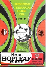 Football Programme 1983/84