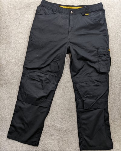 Dewalt black work trousers - trousers, 38w