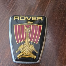 Enamelled Rover Car Badge