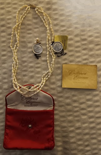 Vtg mikimoto cultured - mikimoto, ii