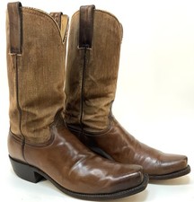 Lucchese Mens 11 D Calf Skin