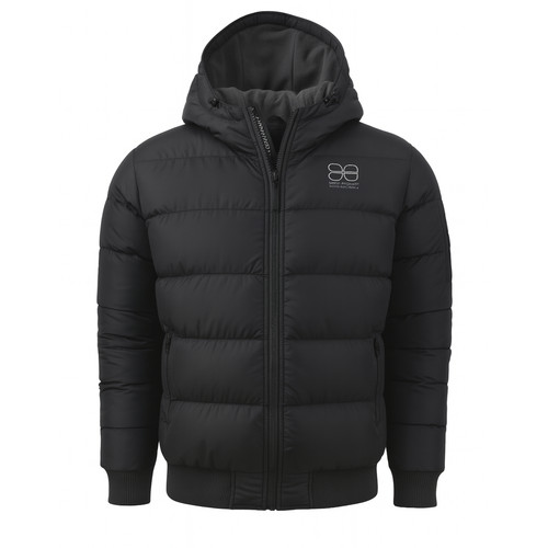 Crosshatch mens puffer jacket - crosshatch,