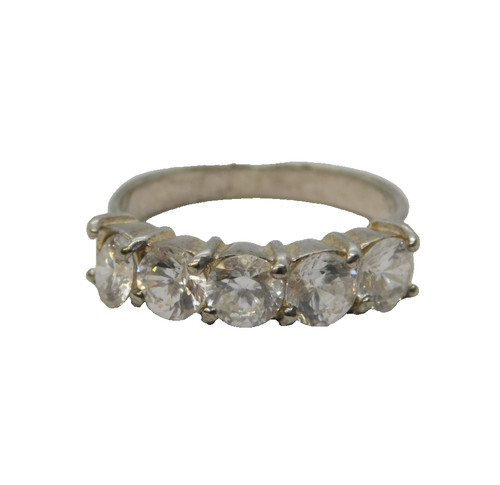 Sterling silver five - silver, five-stone