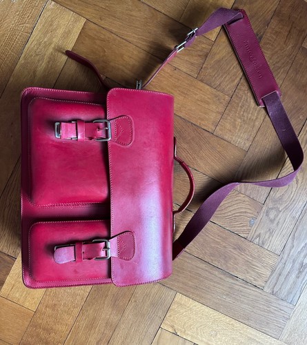 Large ruitertassen leather - large,