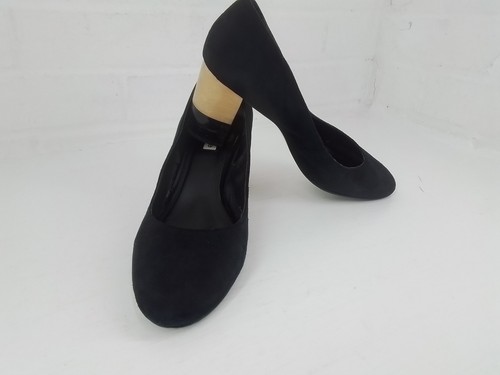 Dune ladies shoes black suede - ladies,